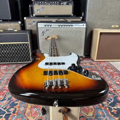 Fender J-Craft Collection Jazz Bass JB-STD 2010-2012 - 3 Tone Sunburst image 17