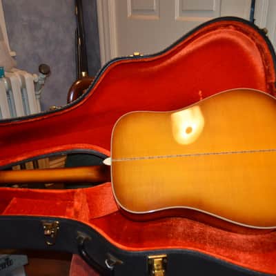 vega/martin v646 acoustic guitar 70's honey finish image 11