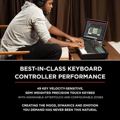 Oxygen Pro 49 USB powered MIDI controller w/Smart Controls and Auto Mapping! image 5