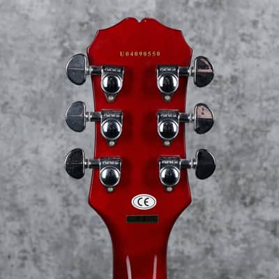 Epiphone G-400 Cherry Left-Handed 2004 image 10