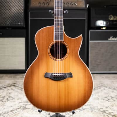 Taylor Custom Shop #C0023 Gold Label Super Auditorium Acoustic/Electric Guitar with Hardshell Case image 4