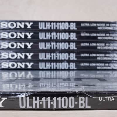 Sony ULH-11-1100-BL Recording Tape Black Ultra Low-Noise Hi-Output 1100m 36 Micron Splice-Free Polyester Base 1100BL 7X Lot Pack of 7 Sealed NOS image 4