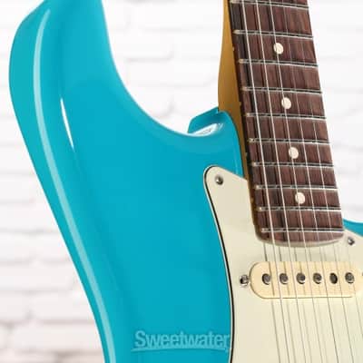 Fender American Professional II Stratocaster - Miami Blue with Rosewood Fingerboard (StratAP2RMBd2) image 2