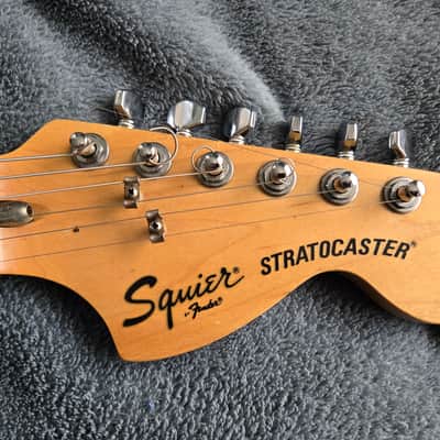 Squier SQ Series 3 bolt Stratocaster 1983-1984 - White image 7