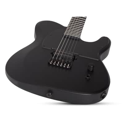 Schecter PT Black Ops, Satin Black Open Pore - Electric Guitar image 5