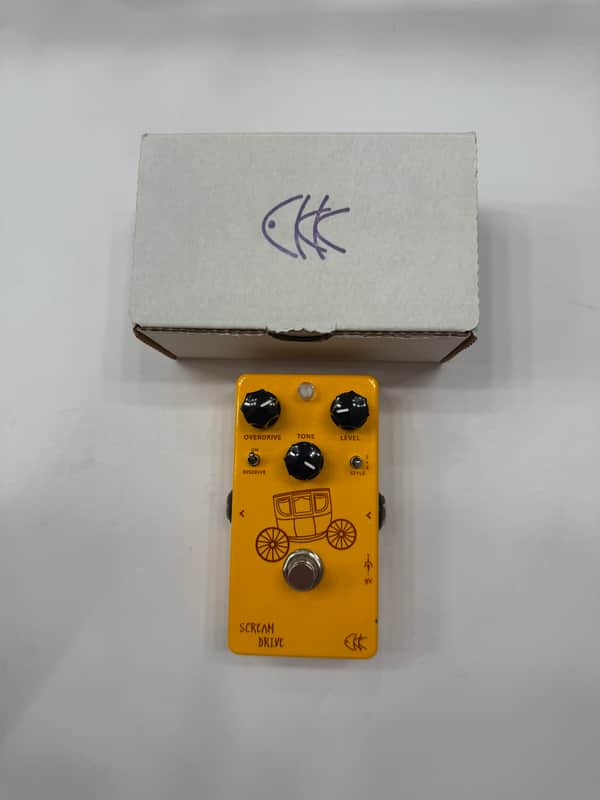 CKK Electronic Scream Drive Overdrive Guitar Effect Pedal + Original Box image 1