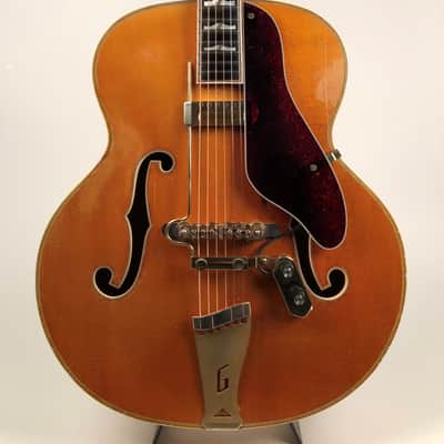 1952 Gretsch Synchromatic 400 6040 with Gold Melita and Monkey on a Stick Pickup image 4