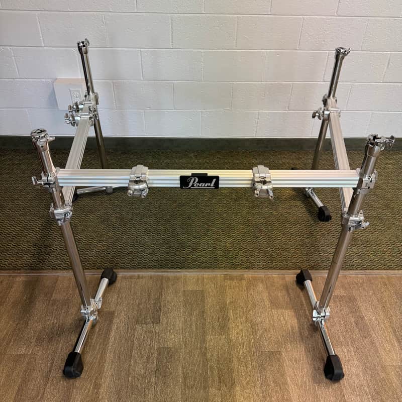 Pearl DR513 ICON Straight 3-Sided Chrome Drum Rack image 1