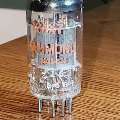 12AX7/ECC83 Mullard etched Blackburn code MaxiPreamp2/TV7 tested (1) tube lot image 1