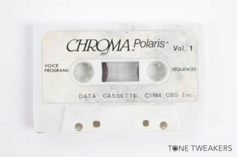 Chroma Polaris Vol 1 Data Casette 1984 Patch Program Sounds VINTAGE SYNTH DEALER image 1
