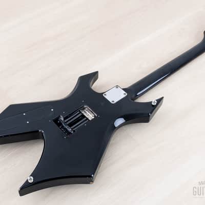 1986 B.C. Rich Warlock NJ Series Black w/ Seymour Duncan SH-2 & SH-4, Japan image 14