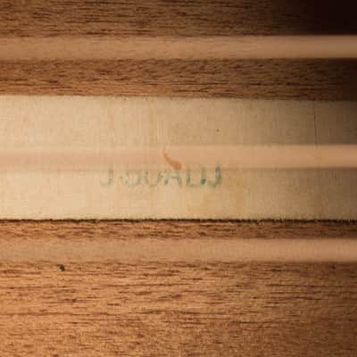 Gibson  J-50 Adj. Flat Top Acoustic Guitar (1965), ser. #364820, black tolex hard shell case. image 14