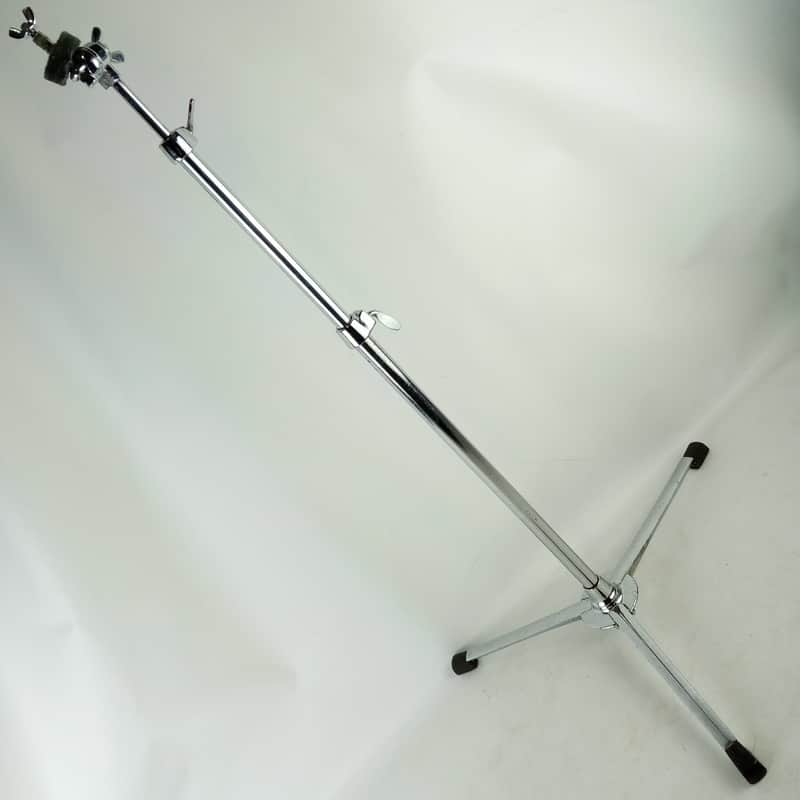 *Premier #304 Flush Base Cymbal Stand Flat Crash/Ride Diamond Chrome Vintage 60s image 1