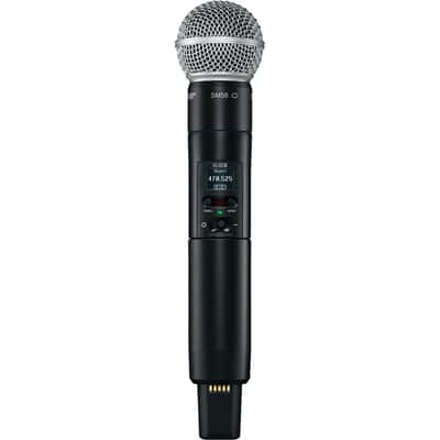 Shure SLXD24/SM58 Digital Wireless Handheld Microphone System with SM58 Capsule (G58: 470 to 514 MHz) image 6