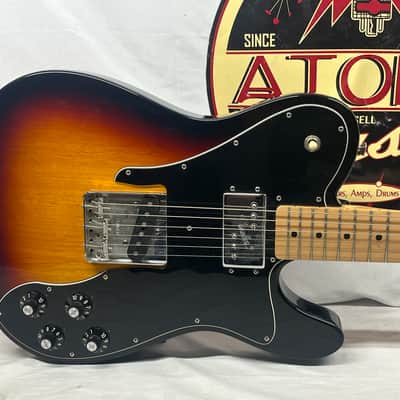 Fender Classic Series '72 Telecaster tele Custom Electric Guitar - 3-Color Sunburst image 2