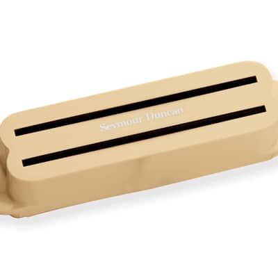 Seymour Duncan SHR-1b Hot Rails Bridge Pickup for Strat, Cream, 11205-02-C image 2