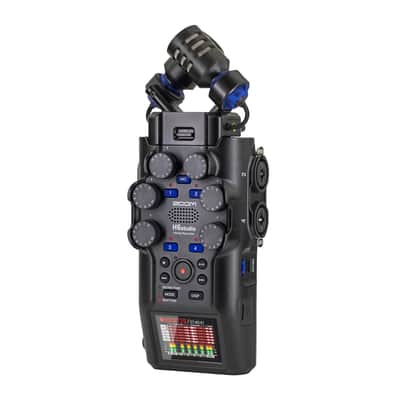 Zoom H6studio 8-Track 32-Bit Float Handy Recorder with XY Stereo Mics image 2