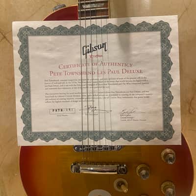 Gibson Gibson Custom Shop Pete Townshend Les Paul Deluxe No 1, 3, 9 Collection 2005-2006 image 25