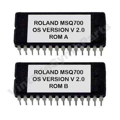 Roland MSQ-700 V 2.00 EPROM Firmware for MSQ700 Sequencer Rom