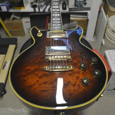 1985 Ibanez AR305AV Artist Super Edition (Antique Violin) image 19
