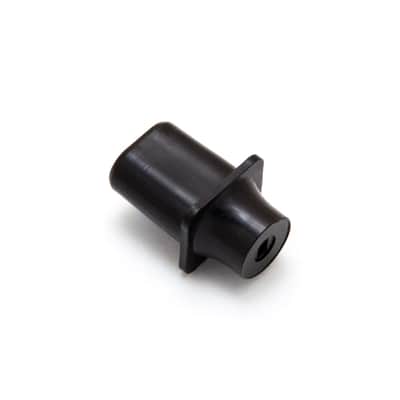 Hosco Telecaster Style Top Hat Switch Tip/Knob (Black, Metric (mm))