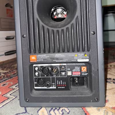 JBL LSR4326P Active Amplified Studio Monitor Speaker Pair Black 130W USB Mid 2000s - Black image 4