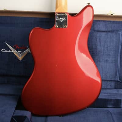 Fender Custom Shop 1959 250K Jazzmaster Journeyman Relic Rosewood Fingerboard Faded Candy Apple Red CZ587729 image 2