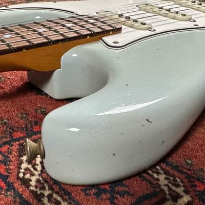Fender Custom Shop '64 Journeyman Stratocaster 2020 Sonic Blue image 8