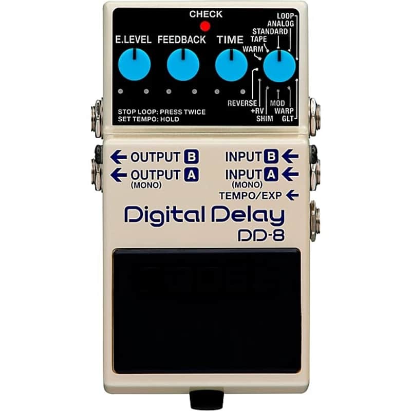 Boss DD-8 Digital Delay - White image 1