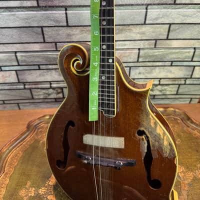 Washburn M-4SB R Sunburst Mandolin - Natural Relic image 8
