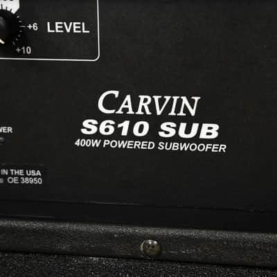 Carvin S610 Powered Subwoofer CG01P1W image 7
