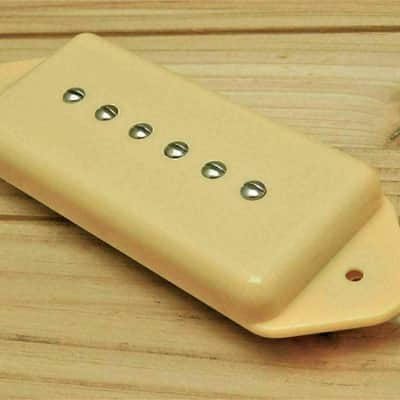 G.M. P90 DOG EAR NECK PICKUP Cream CERAMIC MAGNETS image 3