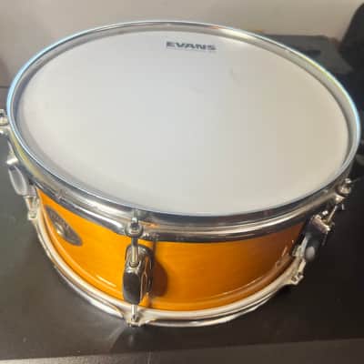 TAMA 13x6 Snare Drum (2001) | Birch Shell | Gold Yellow Finish | Pop/Aux Snare image 1