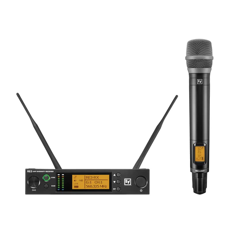 Electro Voice RE3-RE520-8M 823-865MHz - Wireless Handheld System image 1