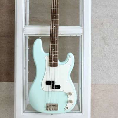 Squier FSR Classic Vibe '60s Precision Bass with Matching Headstock 2021 - Sonic Blue image 1