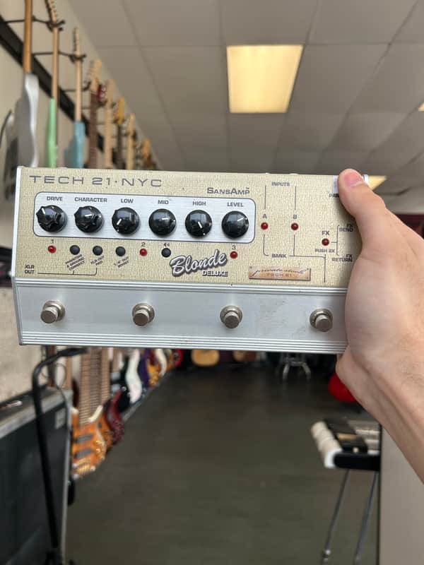 Tech 21 Blonde Deluxe PRIVATE STOCK SansAmp 2020s image 1
