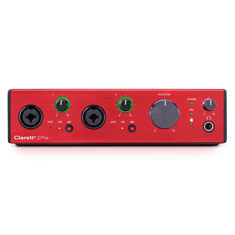 Focusrite Clarett+ 2Pre USB-C Audio Interface image 1