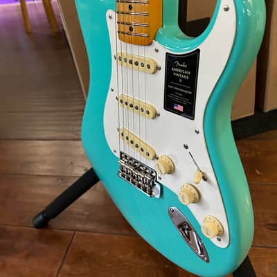 Fender American Vintage II 1957 Stratocaster MN Seafoam Green- 7lbs. 15.9oz s#V2324121 image 3