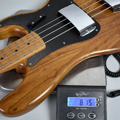 2017 Fender '58 Precision Bass Limited Edition Roasted Ash Electric Guitar OHSC image 24