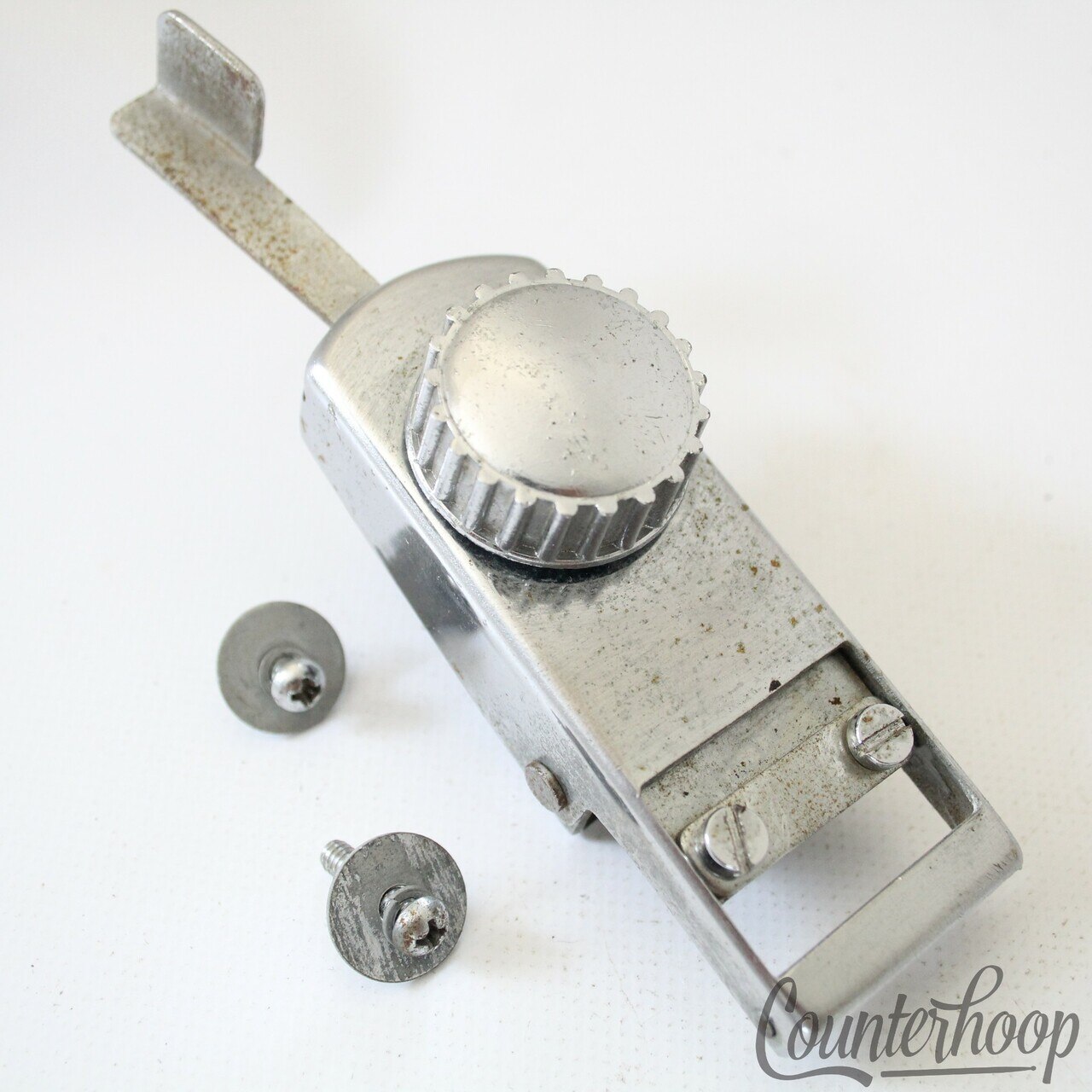 Pearl Snare Drum Throw-Off/Strainer Vintage 60s-70s Japan-Stamped Chrome 1 3/4" — main photograph