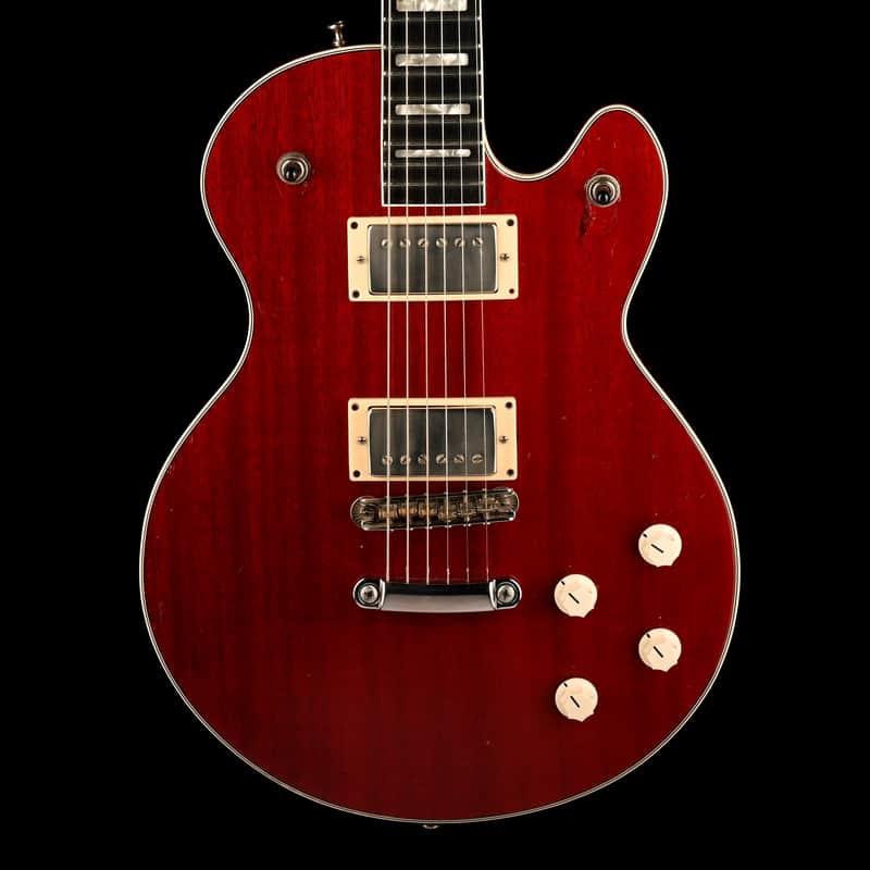 Vintage 1976 Hagstrom Swede Cherry Red Translucent With Case image 1