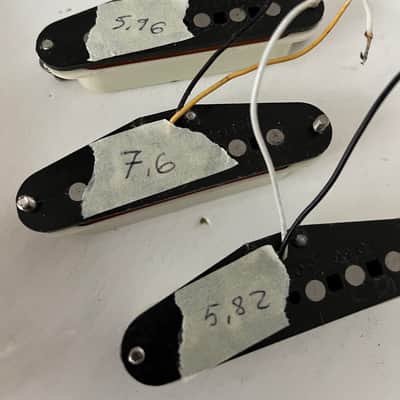 Fender Stratocaster pickup set 1978 image 8