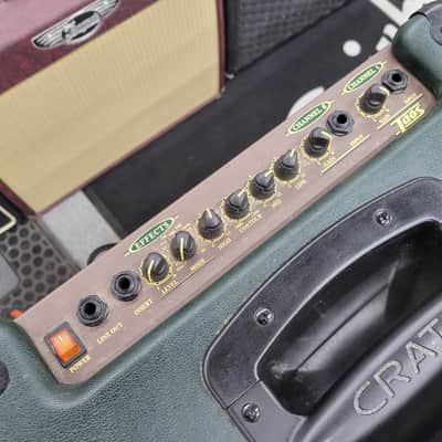Crate Taos CA30D 30-Watt 1x8" Acoustic Guitar Combo with DSP Effects - Green image 3