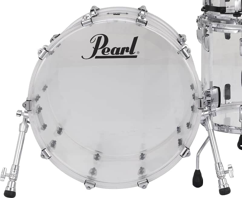 Pearl Bass Drum, Ultra Clear (CRB2414BX/C730) image 1