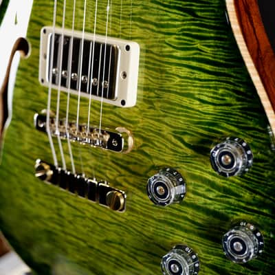 PRS Private Stock McCarty 594 Semi-Hollow Electric Rainforest Glow image 7