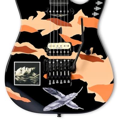 ESP GL DESERT EAGLE - Black w/ Graphic w/Case image 1
