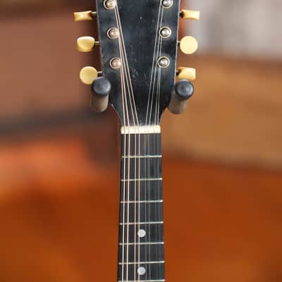 (Used) Vintage 1920 Gibson Spruce/Birch Oval-Hole Teardrop A-Style Mandolin #9066 image 9