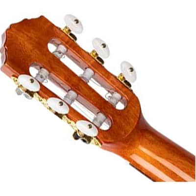 Ortega Guitars RGLE18FMH Mini/Travel Series A/E Guitarlele w/Bag - Natural image 5