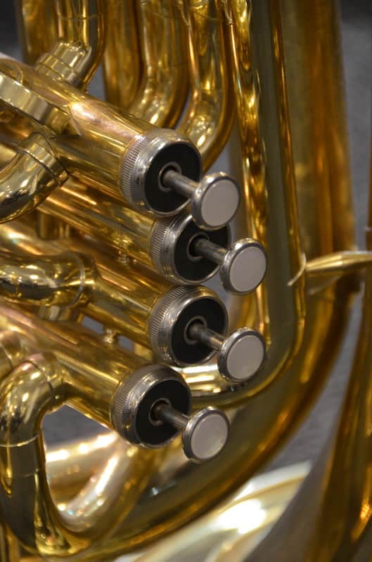 Dynasty M875 Convertable Marching Tuba | Reverb