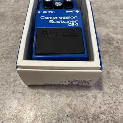 Boss CS-2 Compression Sustainer (Black Label) 1981 - 1986 - Blue image 2